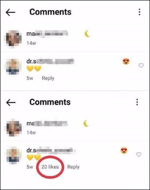 Instagram Comments Likes [High Quality]